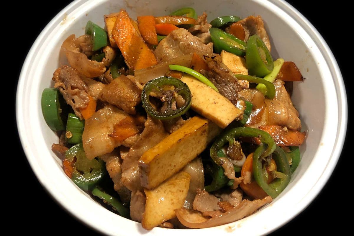 T13. Sauteed Pork and Veggie Country Style