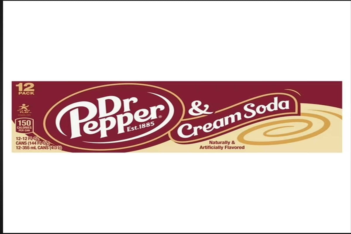 Dr pepper cream soda