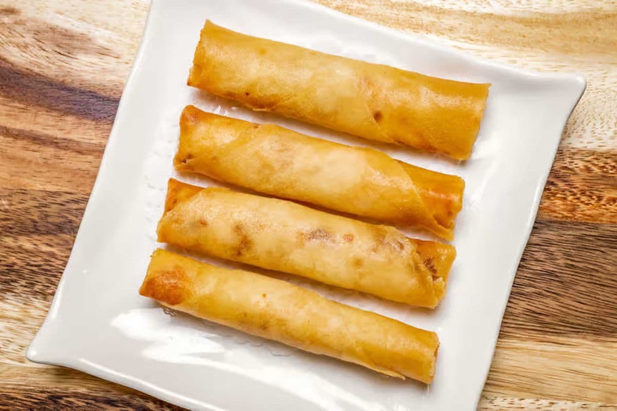 7. Crispy Spring Roll in Dish