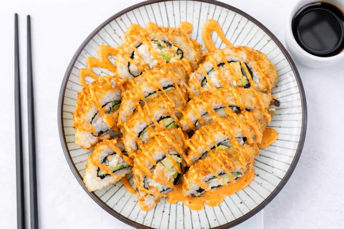 Deep-fried California Roll (10 pcs)