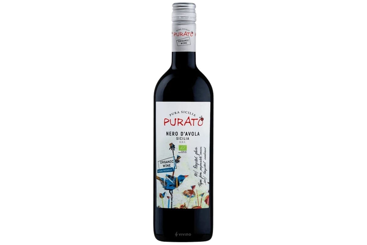 Purato Organic Nero D'avola 750ml