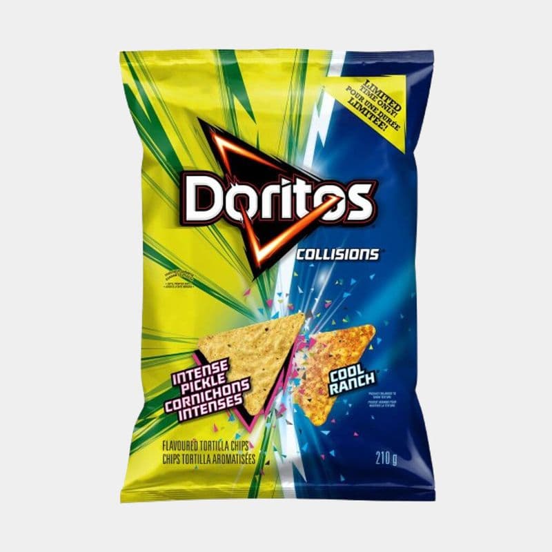 Doritos Collisions Intense Pickle-Cool Ranch Flavoured Tortilla Chips