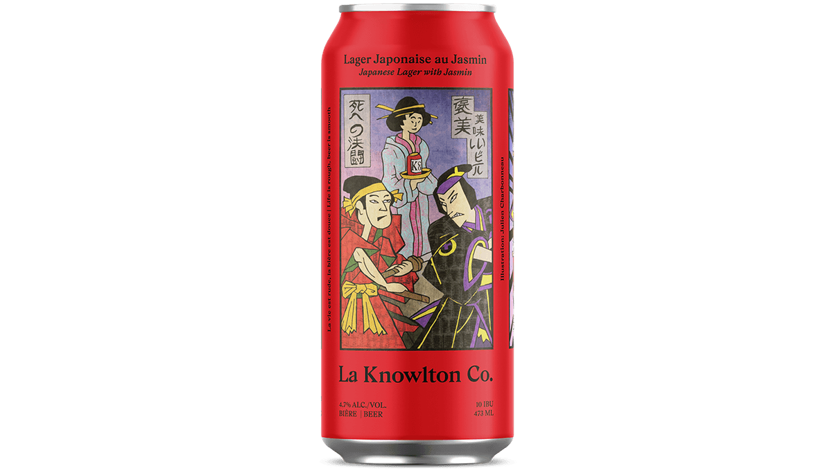 Japanese Lager with Jasmin