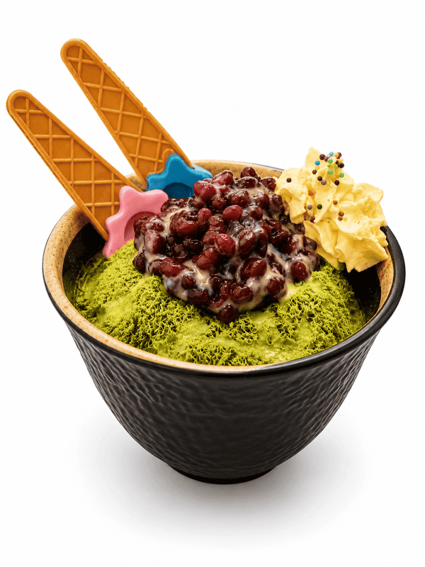 Snow ice Green Milk Tea Delight / Douceur Verte Thaïe