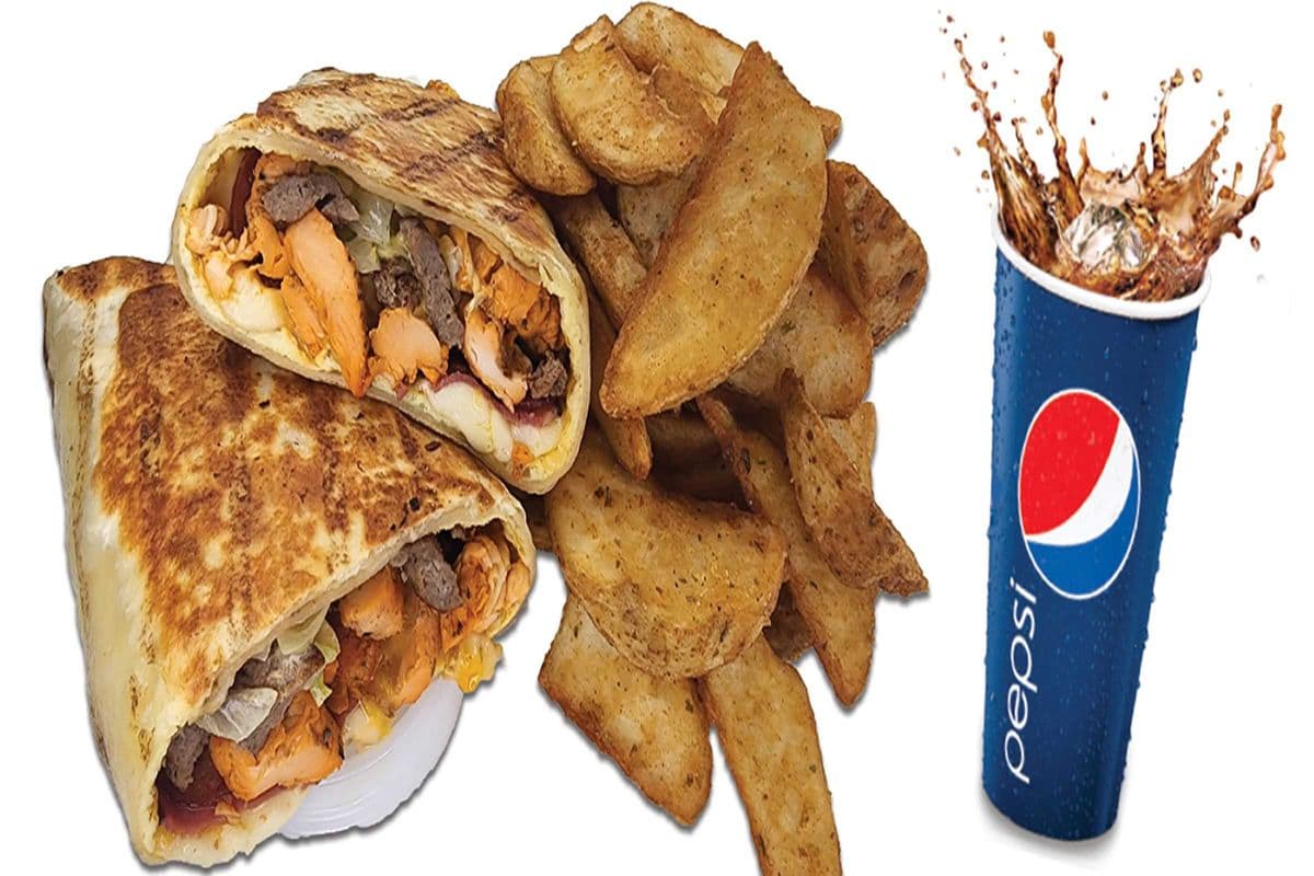 Burrito Meatos + Wedges