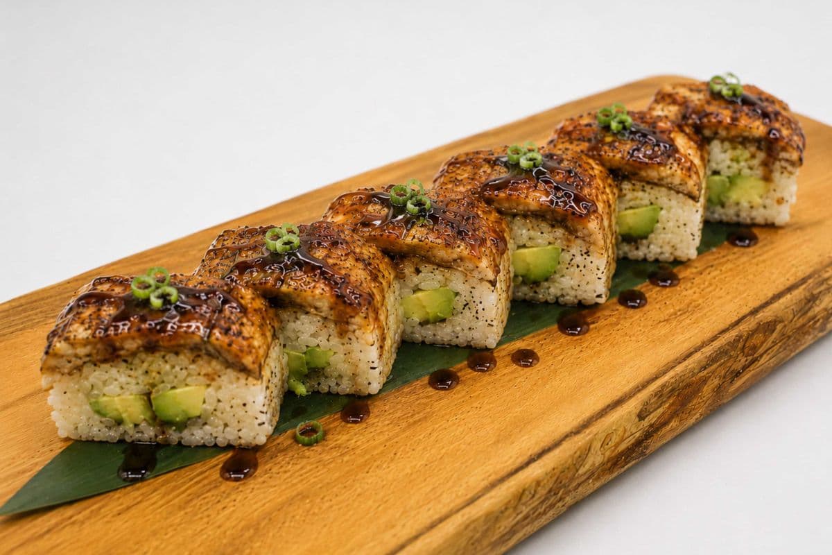 Unagi Aburi Oshi