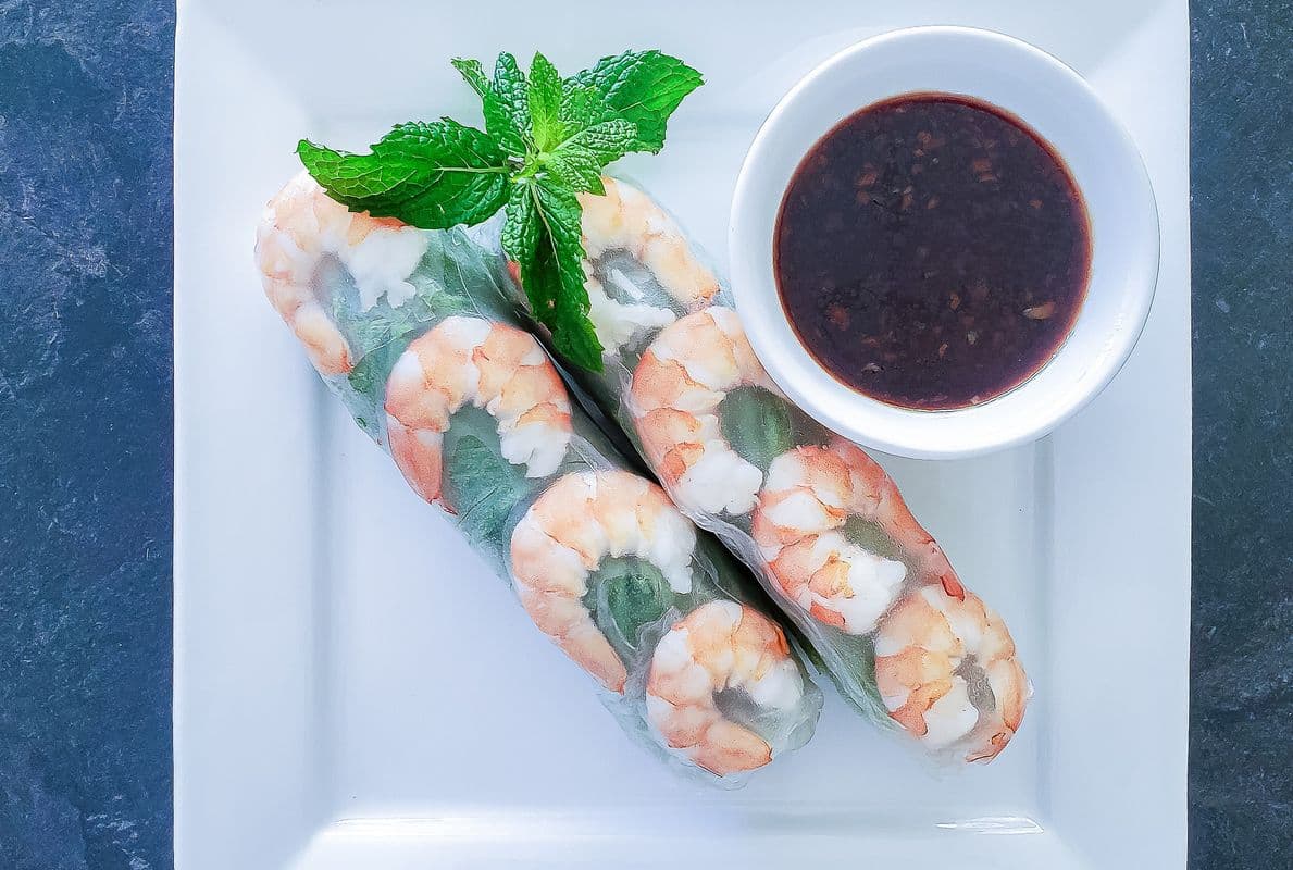 A3. Shrimp Salad Rolls (Gỏi Cuốn Tôm)