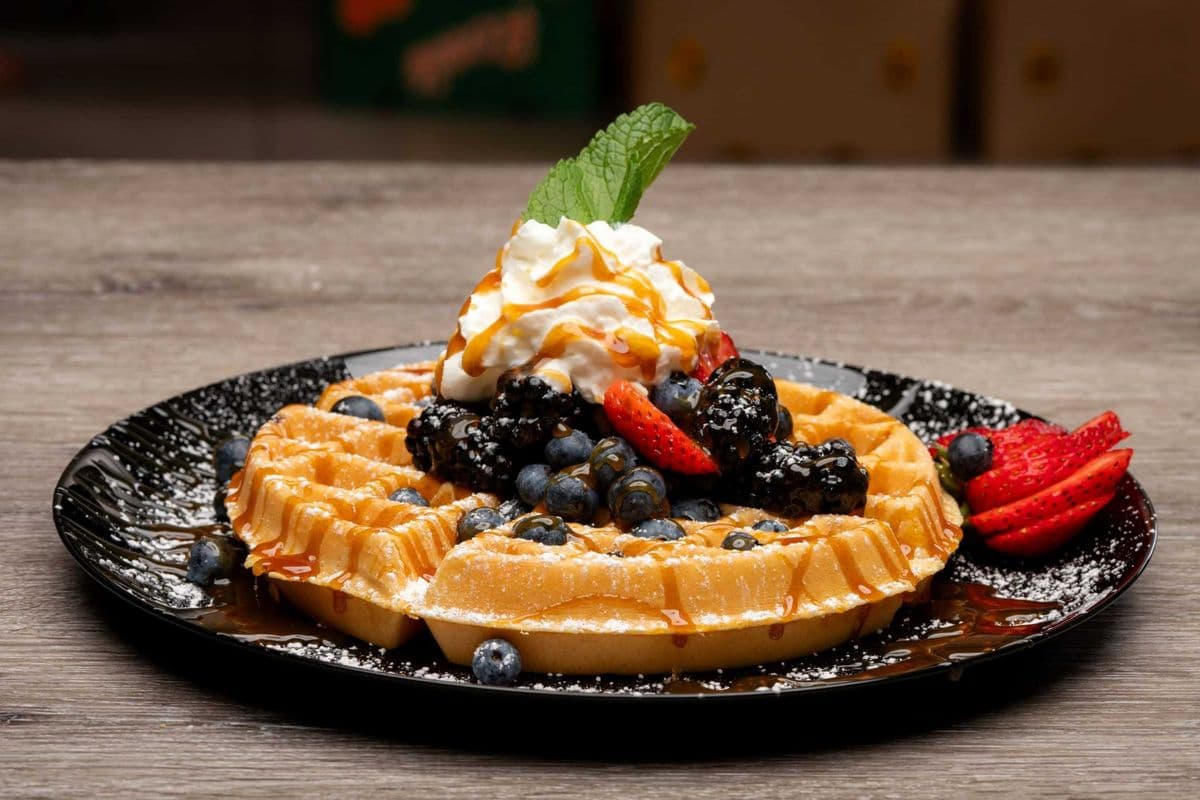 Mixed Berry Waffle
