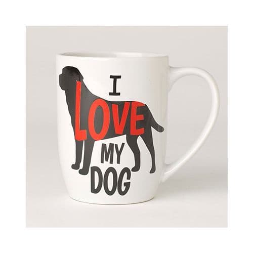 Petrageous I Love My Dog 24 oz Coffee Mug
