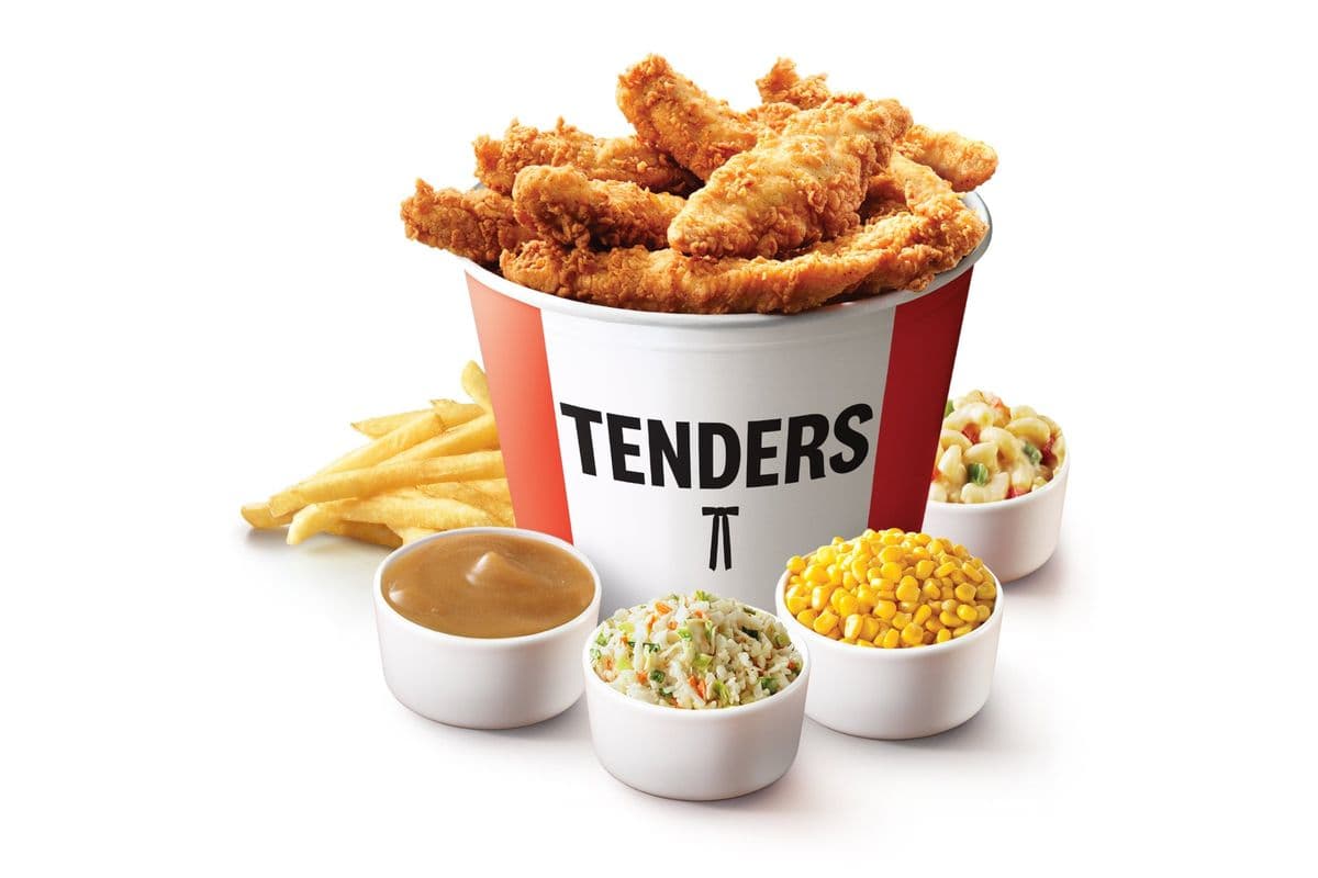 18-Piece Tenders Bucket and 5 Large Sides