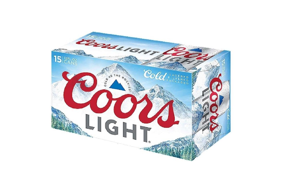 Coors Light Premium Beer 15 Cans (15 x 355ml)