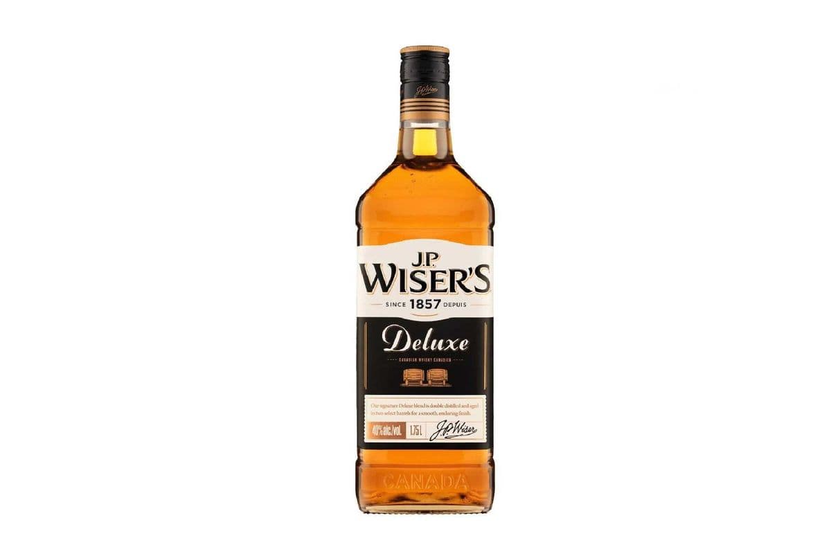 J.P. Wiser's Deluxe 10 Year Old Blended Canadian Whisky (1 x 1750ml)