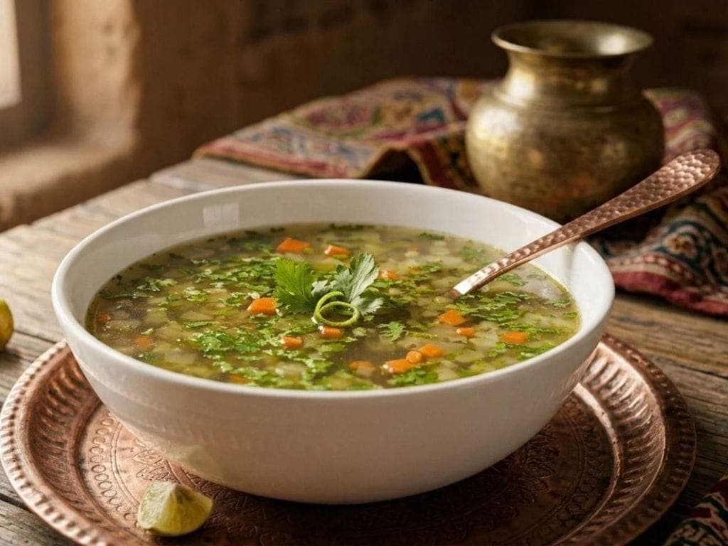 Lemon Coriander Soup