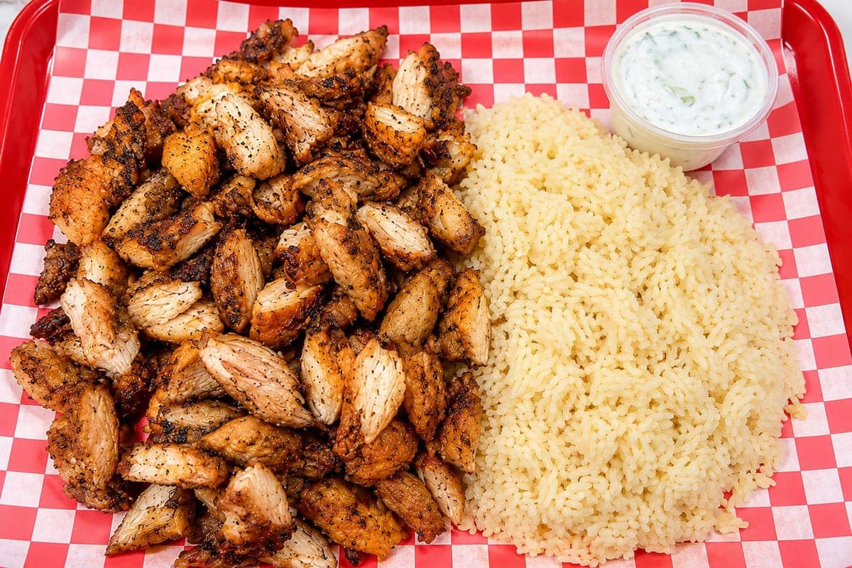 Chicken Gyro on Rice