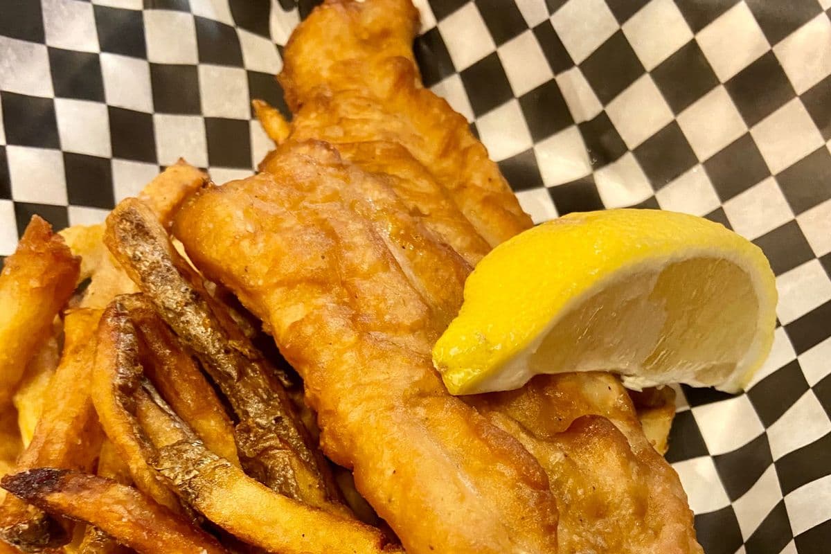 Beer Battered Fish N Chips