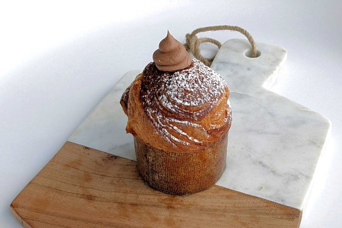 Chocolate Ganache Cruffin
