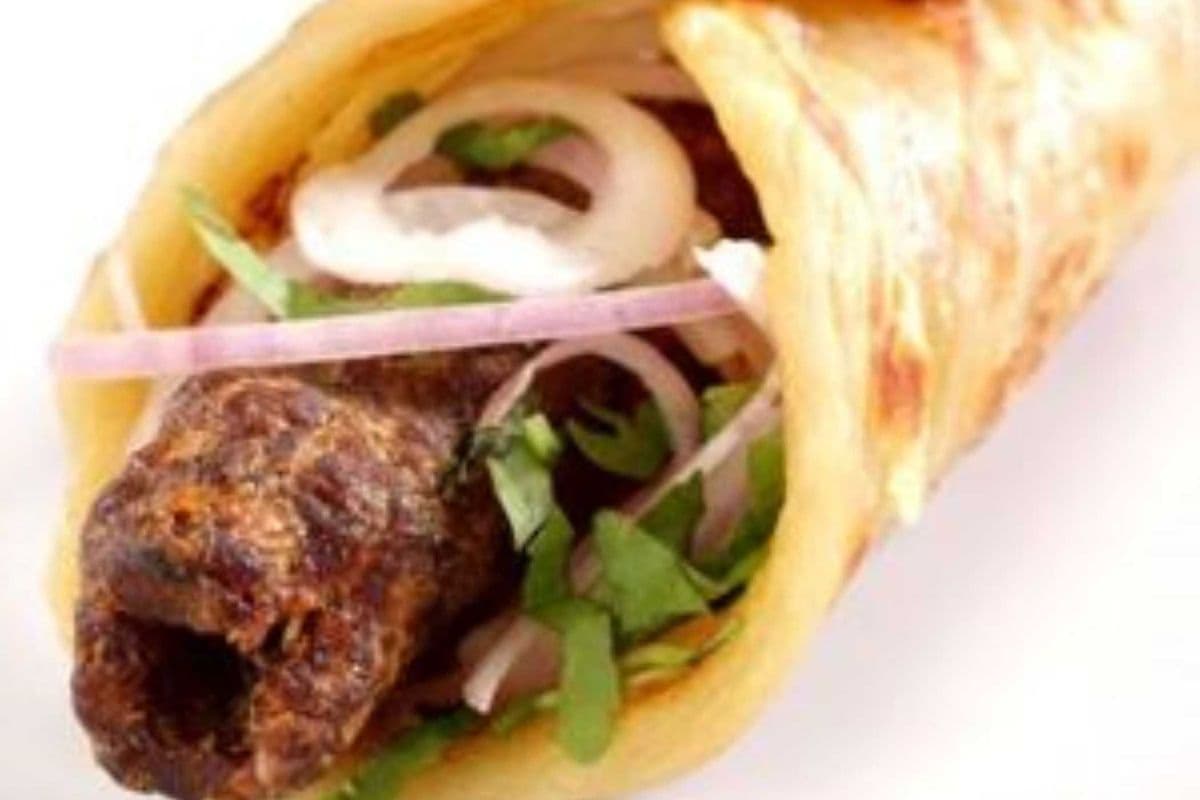 Chaap tikka Roll