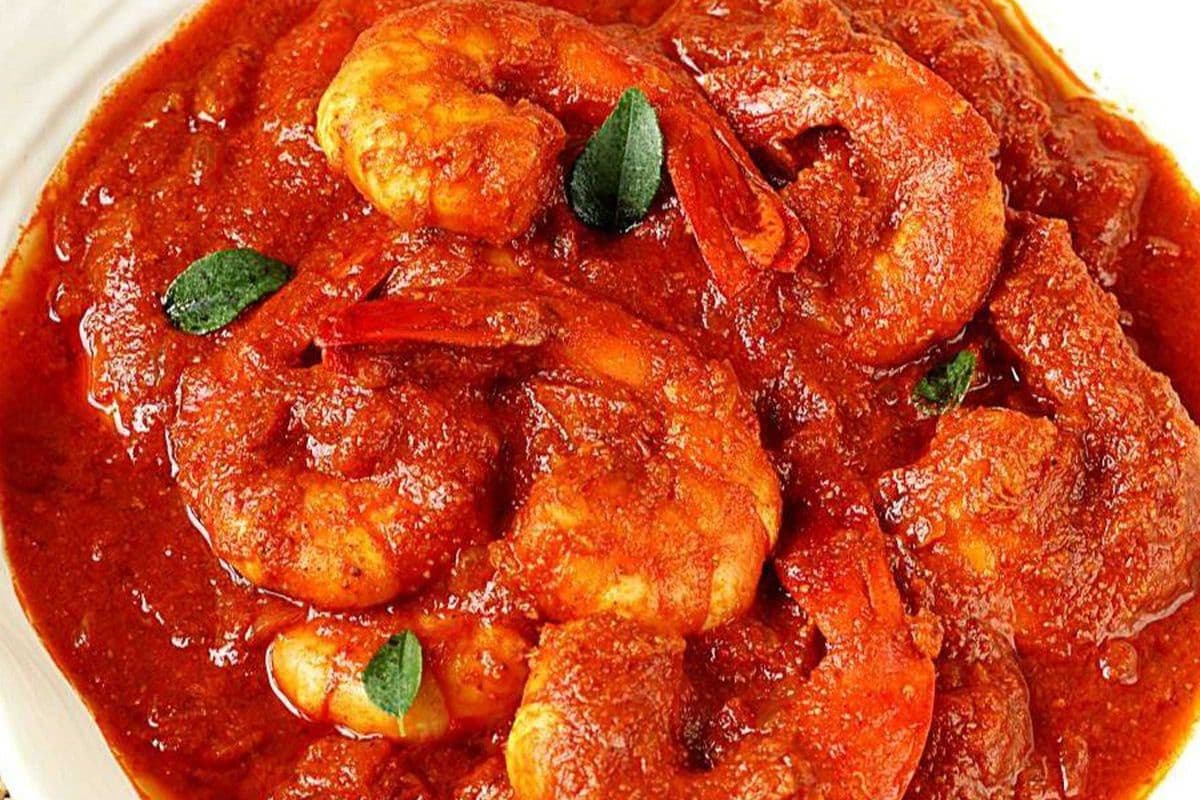 Crevettes Vindaloo / Shrimp Vindaloo