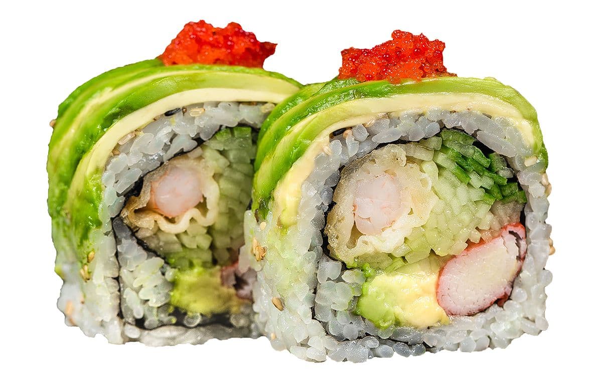 Green Dragon Roll (10 pcs)