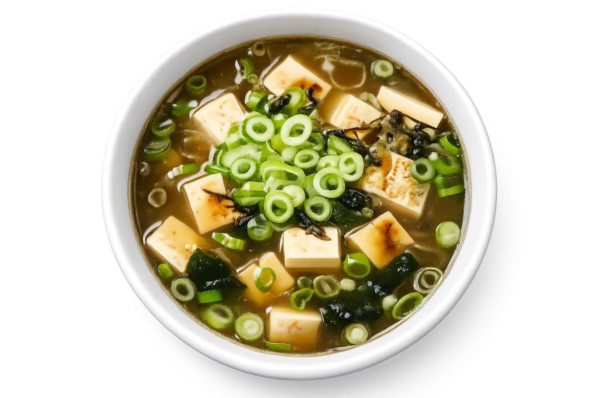 Shrimp miso soup