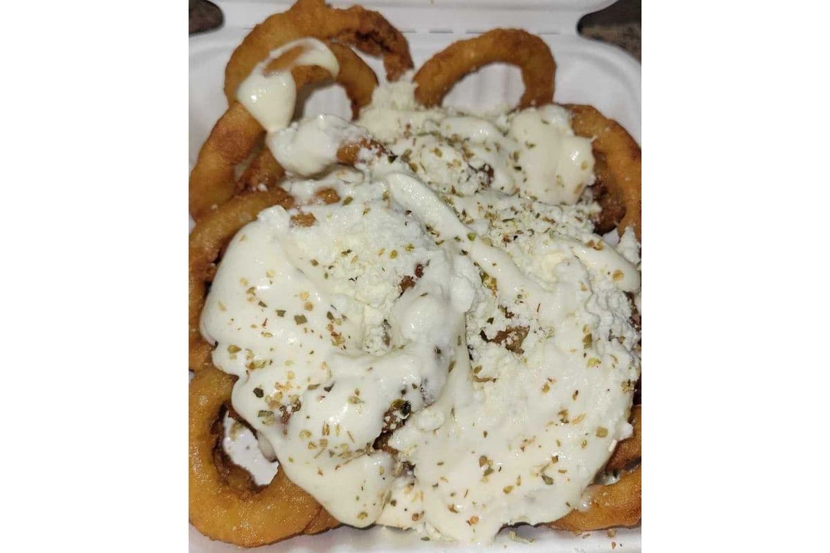 Small Greek Onion Rings