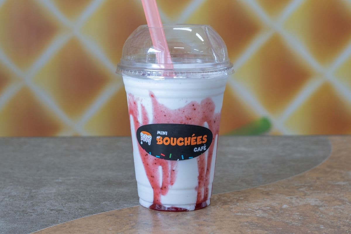 Lait Frappé Fraise / Strawberry Milkshake (P)