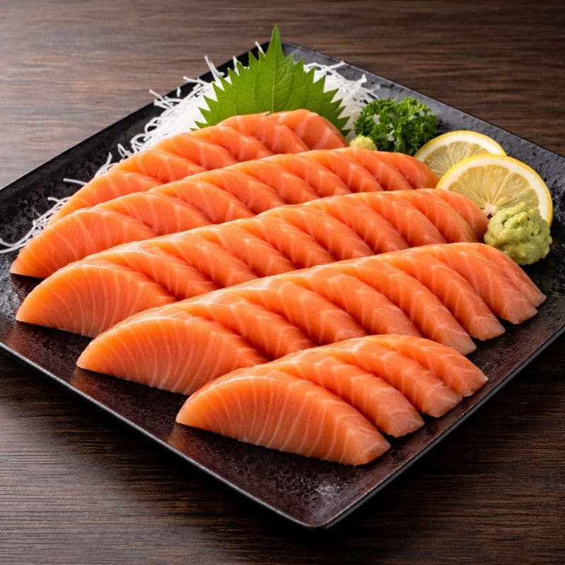 Salmon Sashimi Boat L