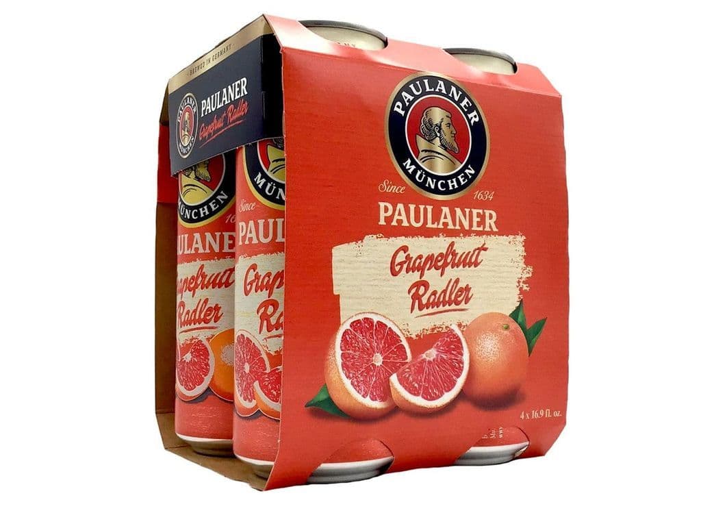 Paulaner Grapefruit Radler Cans (355 ml x 4 ct)