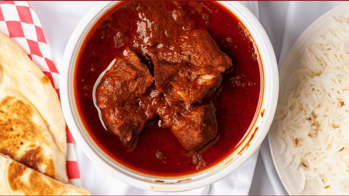 Lamb Curry Rice or Naan (LUNCH SIZE)
