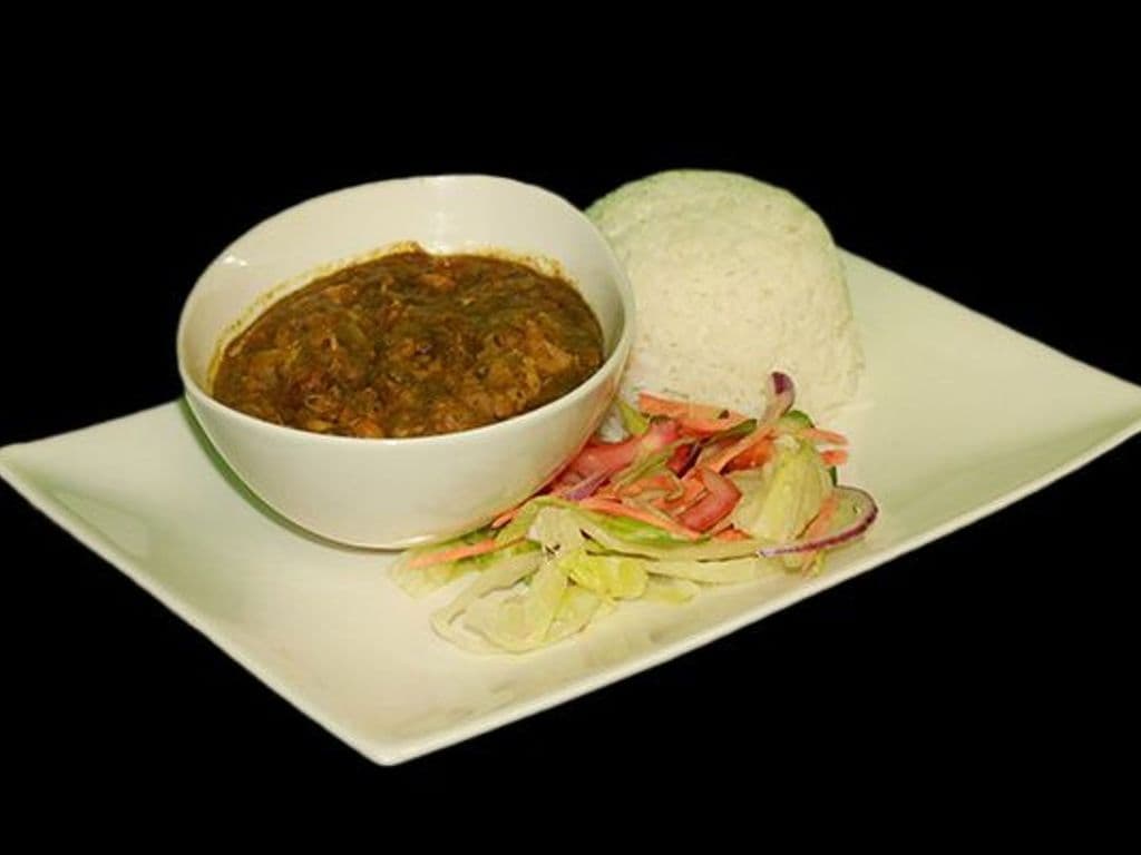 Channa Curry with Rice
