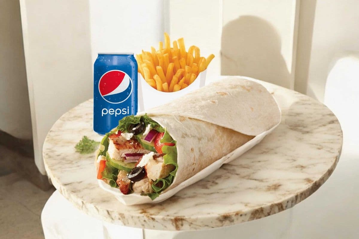 Chicken Shawarma Wrap Combo