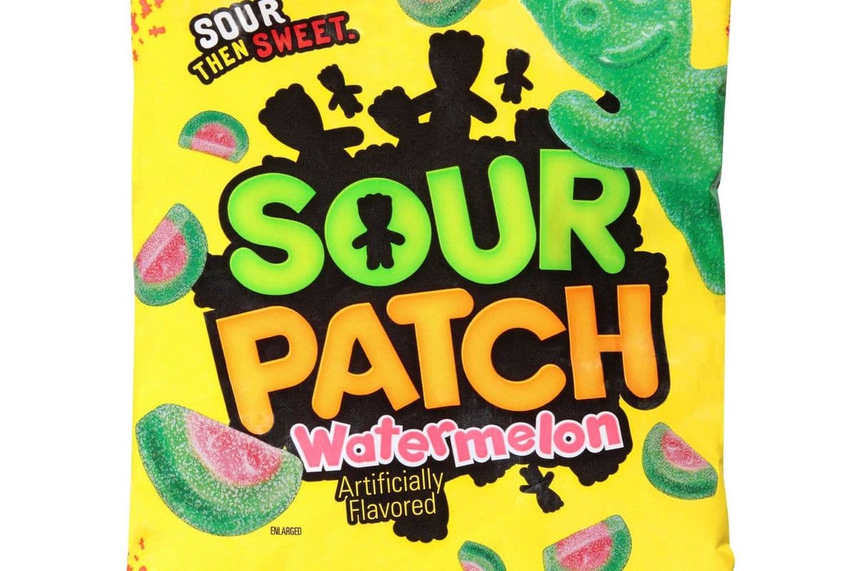 Bonbons moelleux Sour Patch Kids à la pastèque