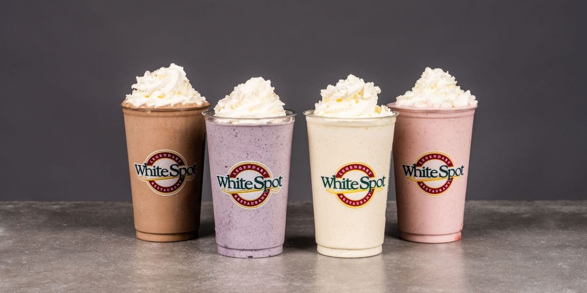 White Spot Famous Milkshakes
