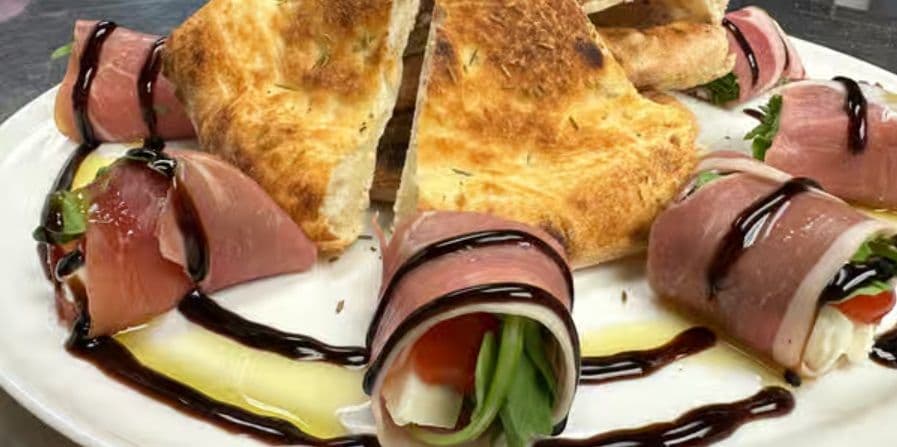 Prosciutto Wrapped Caprese