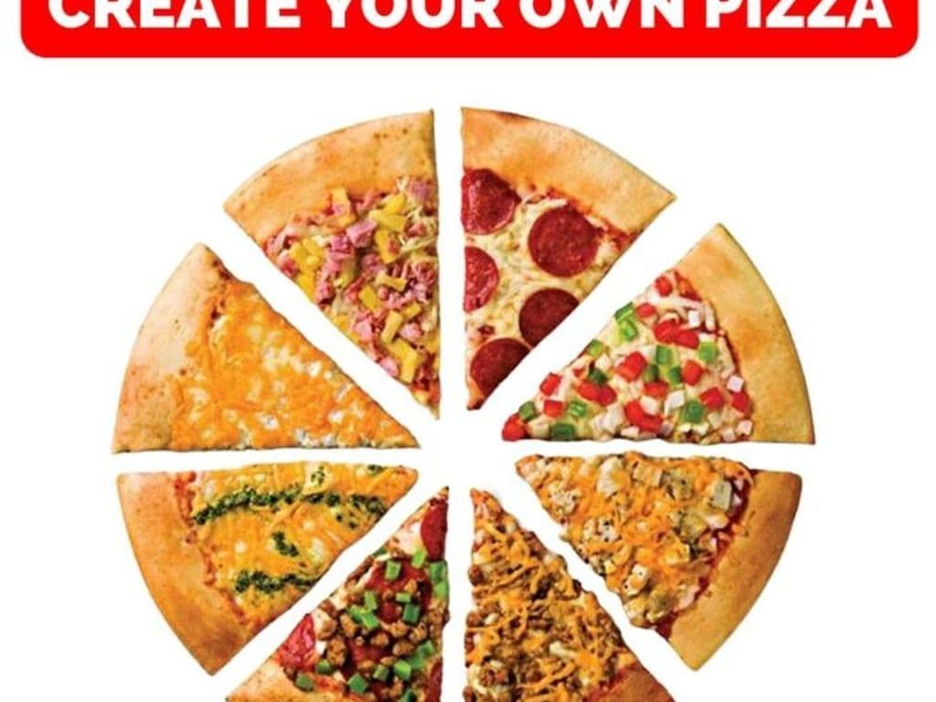 Sm "Create Your Own Pizza" 10 in