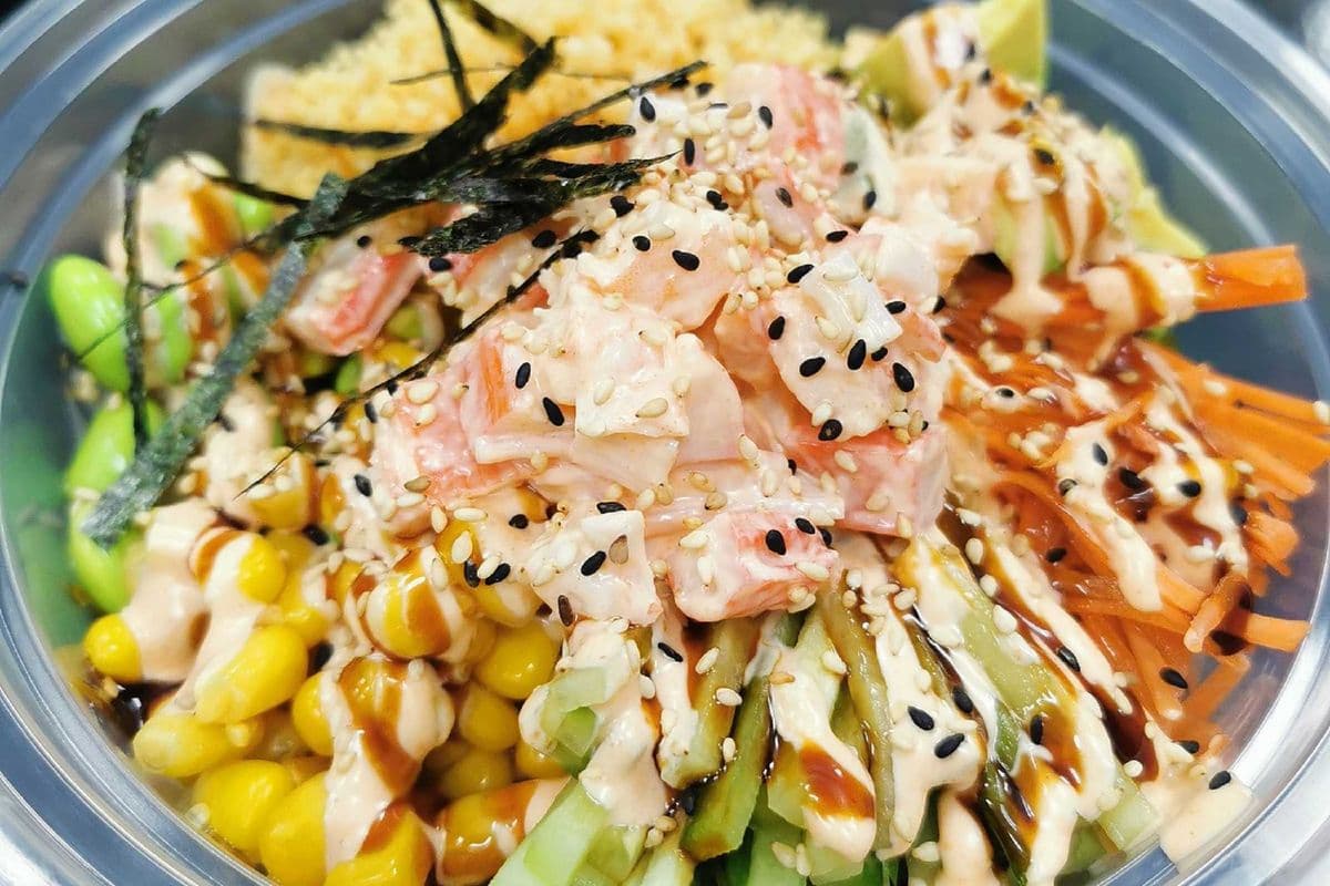 28. Crevette et Goberge Épicé / Spicy Shrimp and Crab Stick