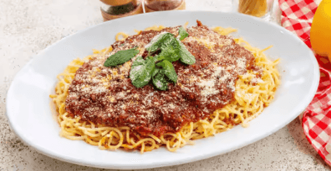 Spaghetti sauce à la viande