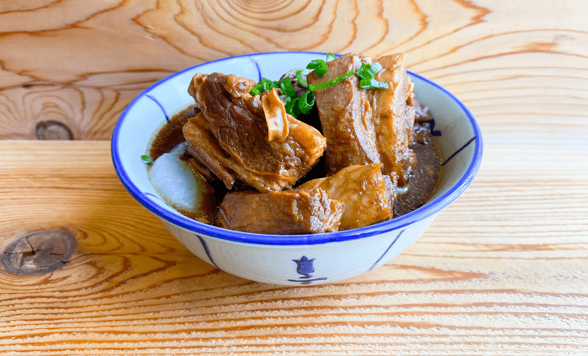 Slow-Cooked Chu Hou Sauce Beef Brisket 南乳柱候牛腩淨食