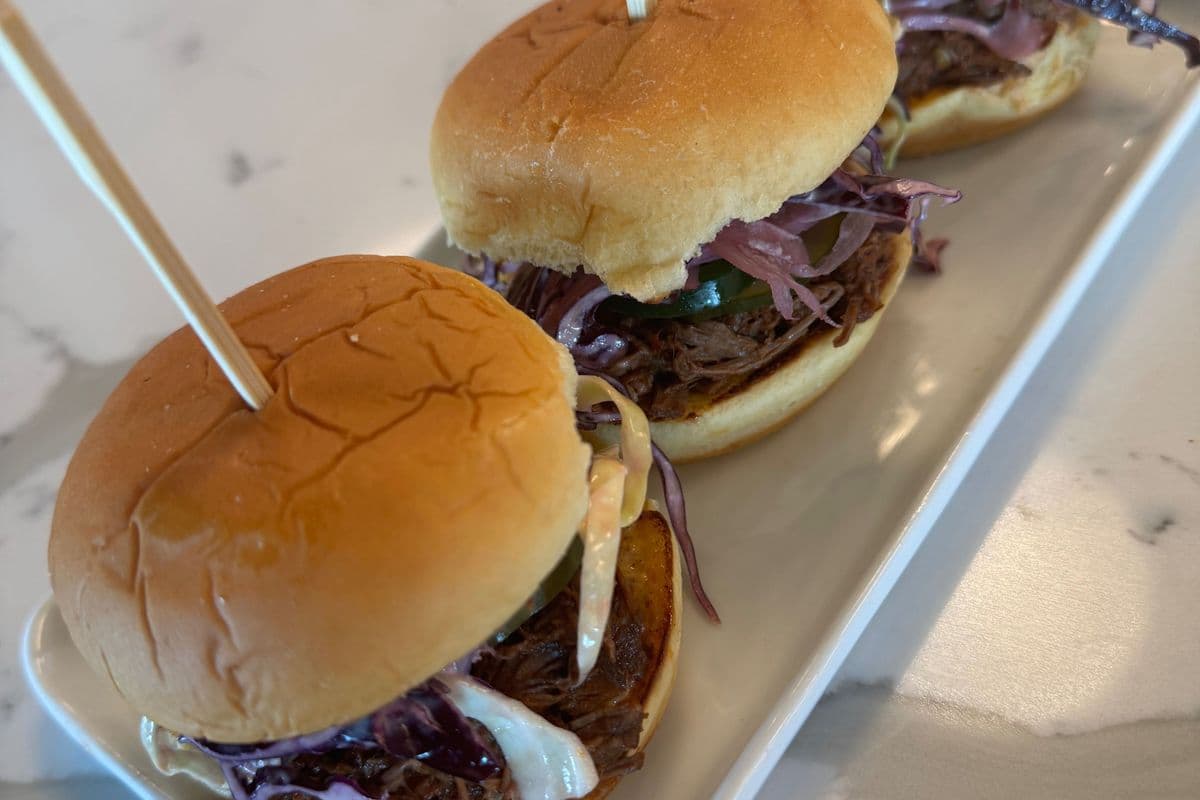 Beef Barbacoa Sliders - 3 Sliders (3 Sliders)