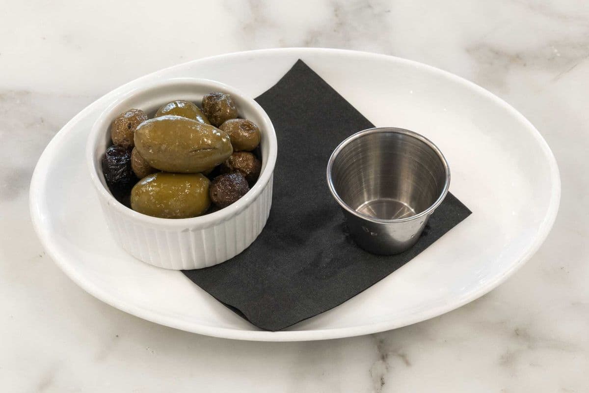 Warm Herb and Citrus Marinated Olives