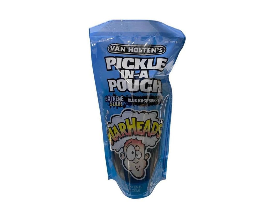 Van Holten Warheads Sour Blue Raspberry Pickle
