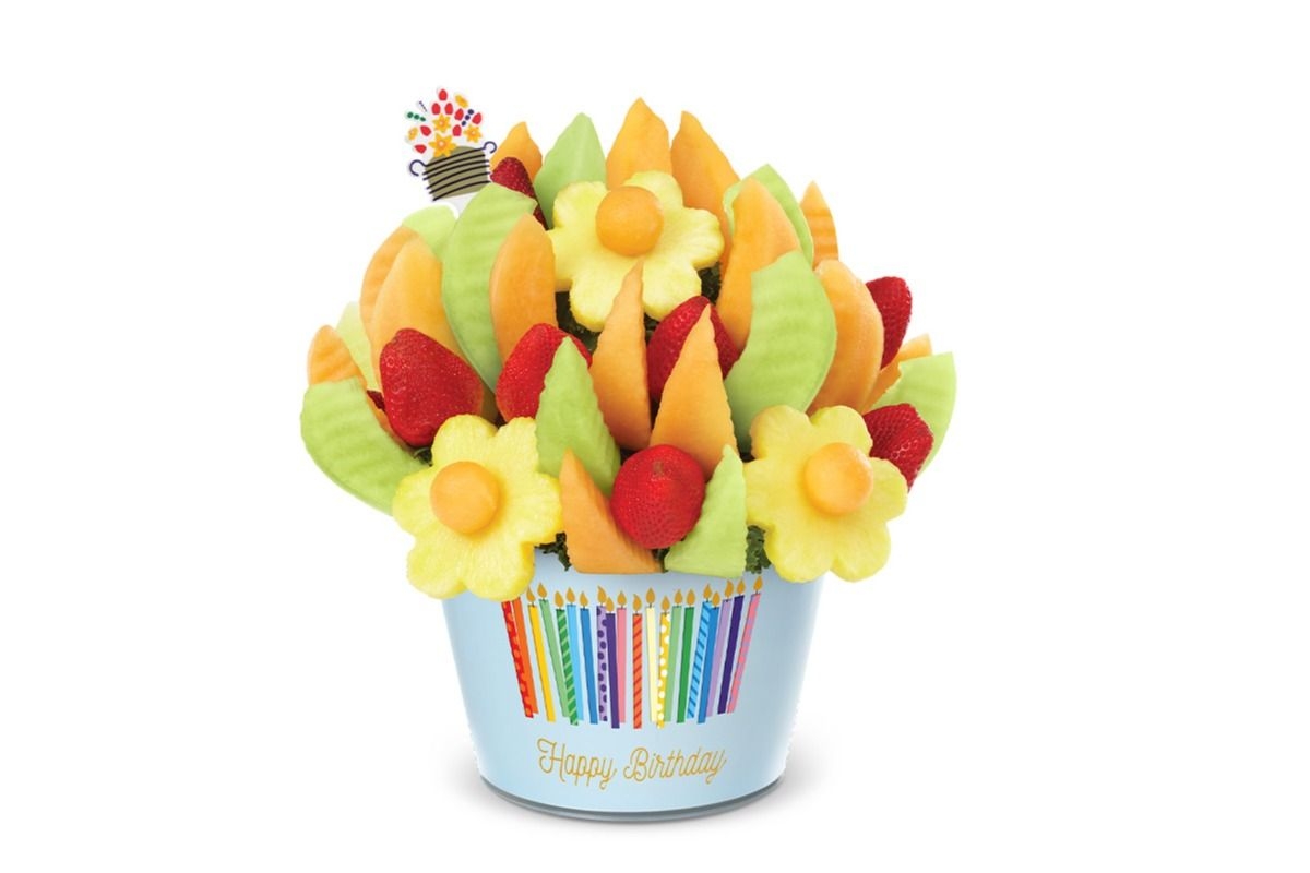 Happy Birthday Delicious Fruit Design