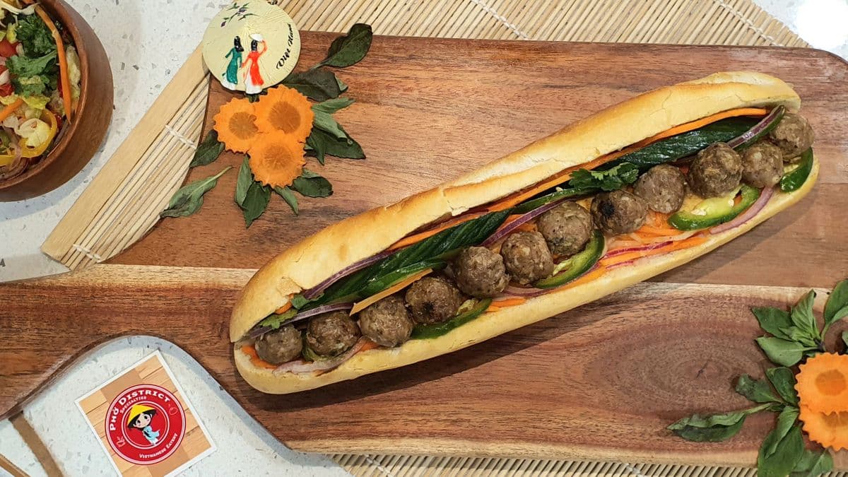 1304. Meatballs Banh Mi