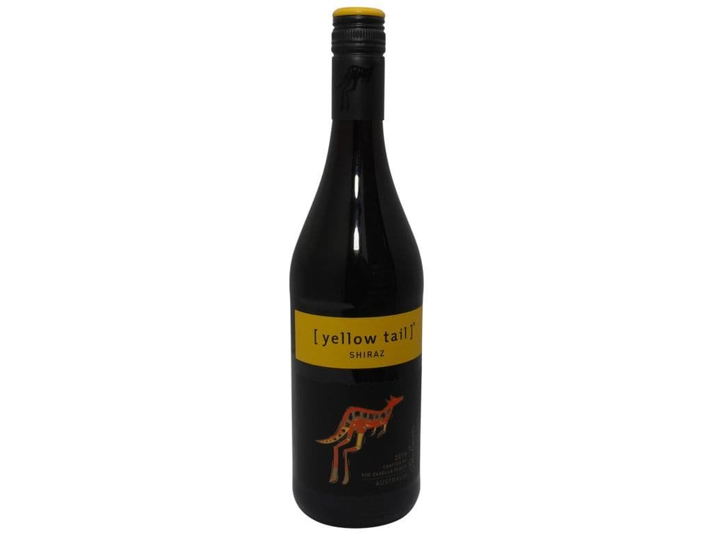 Yellow Tail Shiraz, 750mL bottled red wine (13.5% ABV)