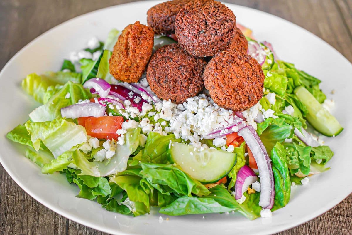 Falafel Greek Salad