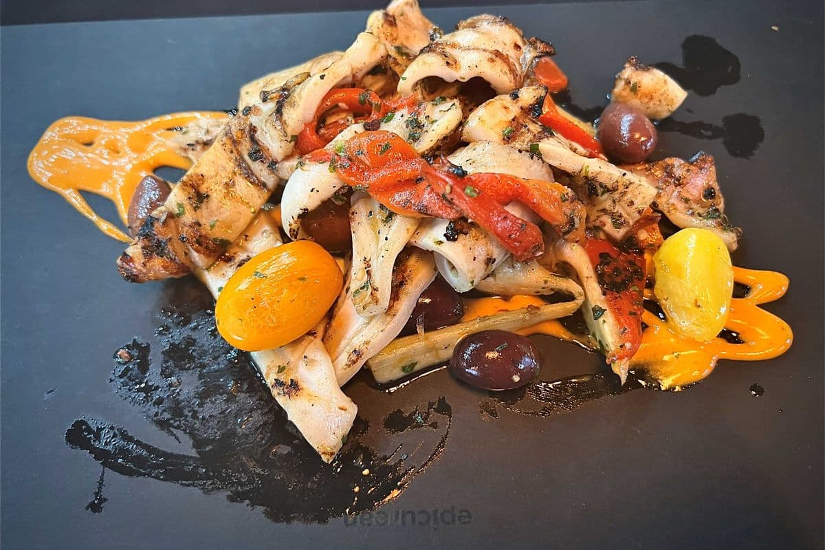 Grilled Calamari