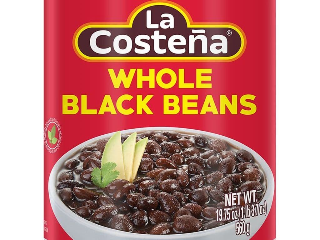 La Costena Whole Black Beans 560g