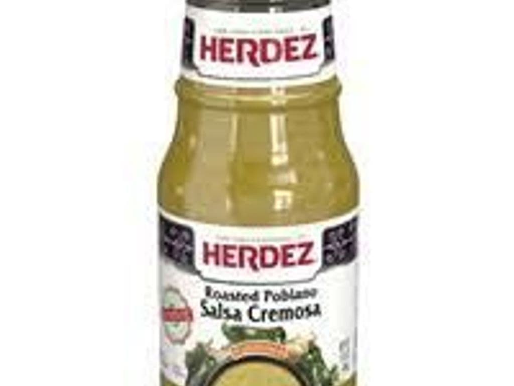 Herdez Roasted Poblano Salsa Cremona 434g