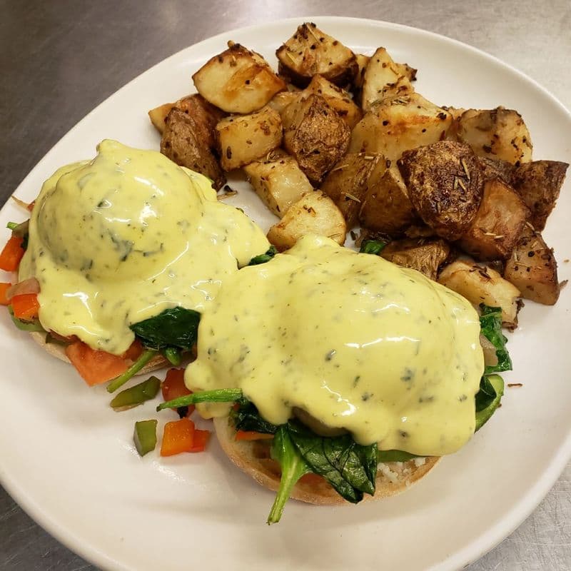 Garden City Eggs Benedict
