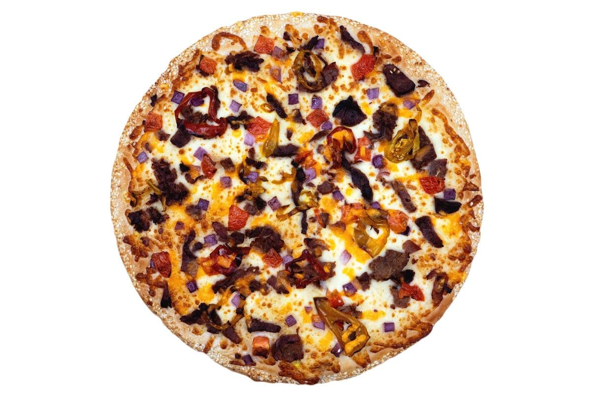 12" Medium BBQ Roasted Beef Pizza